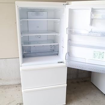 Amazon | AQR-27G-W(ナチュラルホワイト) 3ドア冷蔵庫 右開き